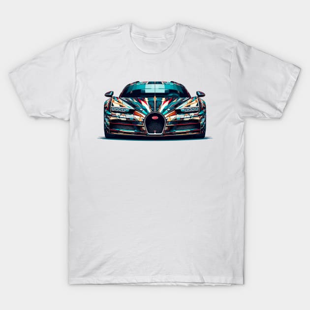 Bugatti Veyron T-Shirt by Vehicles-Art